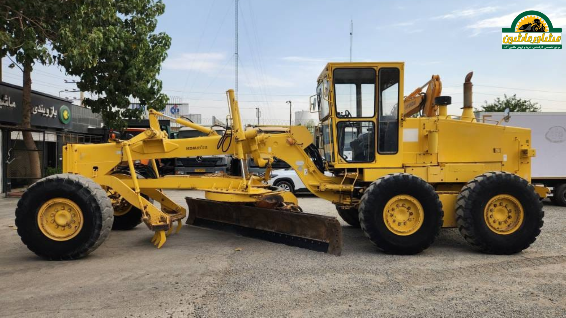 کارشناسی، خرید و فروش گریدر کوماتسو GD705A-4